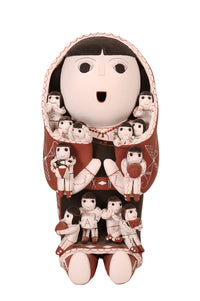 Cochiti Pueblo Storyteller Doll By Vangie Suina