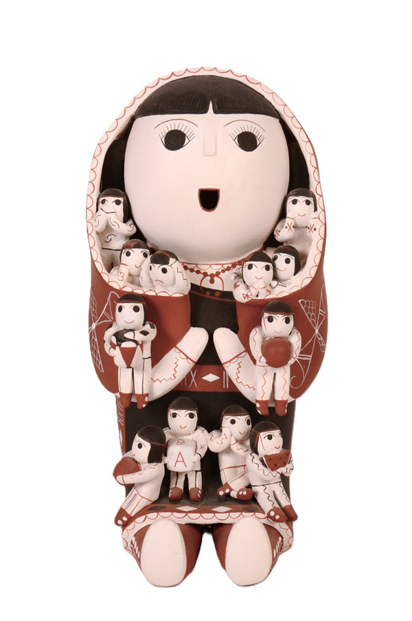 Cochiti Pueblo Storyteller Doll By Vangie Suina