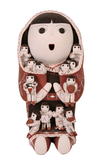 Cochiti Pueblo Storyteller Doll By Vangie Suina