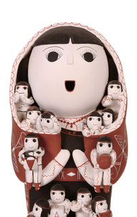 Cochiti Pueblo Storyteller Doll By Vangie Suina