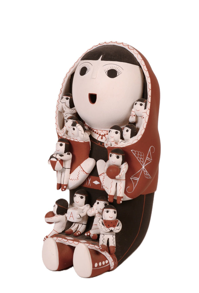 Cochiti Pueblo Storyteller Doll By Vangie Suina