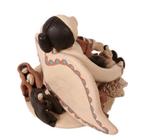Cochiti Pueblo Angel Storyteller Nativity Pottery By Jo Venia