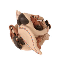 Cochiti Pueblo Angel Storyteller Nativity Pottery By Jo Venia