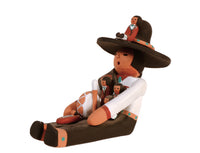 Zuni Pueblo Storyteller Pottery Doll By M. L. Kokaly