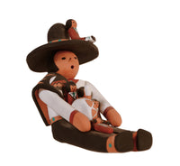 Zuni Pueblo Storyteller Pottery Doll By M. L. Kokaly