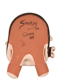 Cochiti Pueblo Storyteller Pottery Doll By Smokey