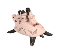 Cochiti Pueblo Turtle Storyteller Pottery By Vangie Suina