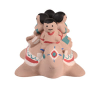 Pueblo and Mixed Pottery Group - Turtles Pottery Set of 6 - Judy Shields -