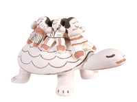 Cochiti Pueblo Turtle Storyteller Pottery By Joanne Trujillo
