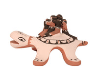 Cochiti Pueblo Storyteller Turtle Pottery By Mary O. Chalon