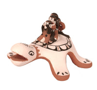 Cochiti Pueblo Storyteller Turtle Pottery By Mary O. Chalon