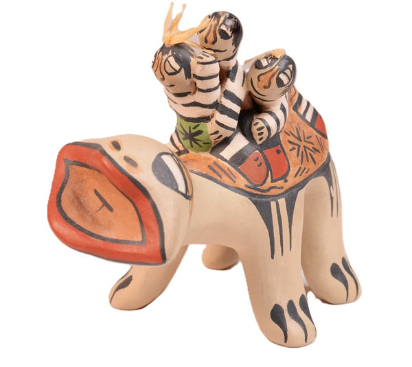 Santa Clara Pueblo Turtle Storyteller By Stephane Naranjo