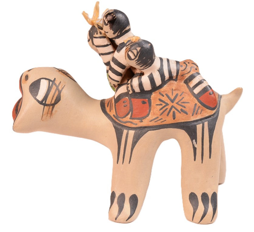Santa Clara Pueblo Turtle Storyteller By Stephane Naranjo