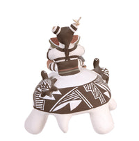 Acoma Pueblo Turtle Storyteller Pottery By Marilyn Ray