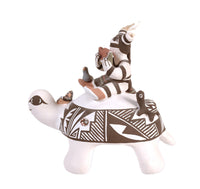 Acoma Pueblo Turtle Storyteller Pottery By Marilyn Ray