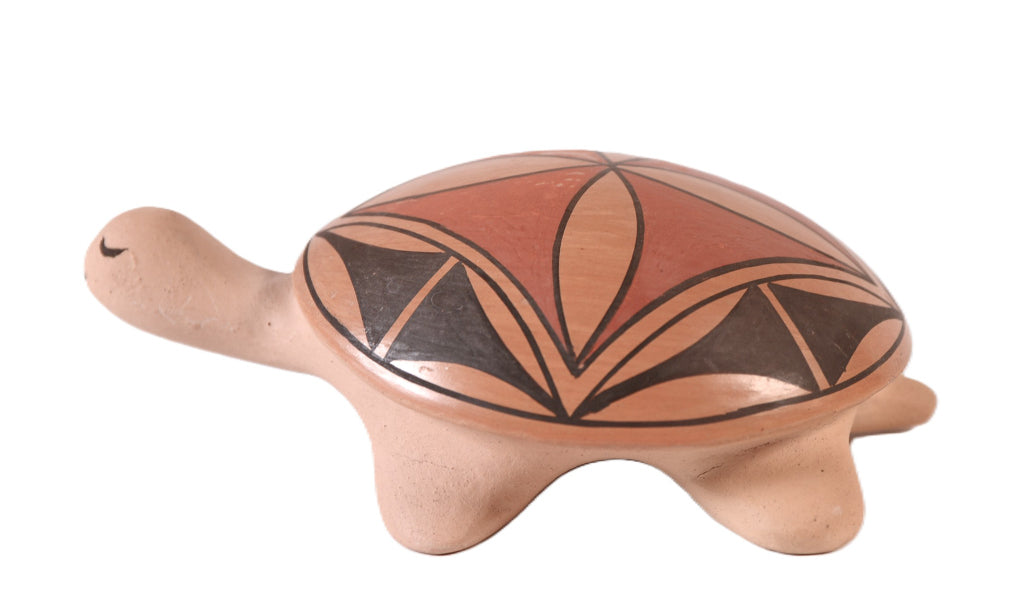 Hopi Pueblo Pottery Turtle By R. Ami
