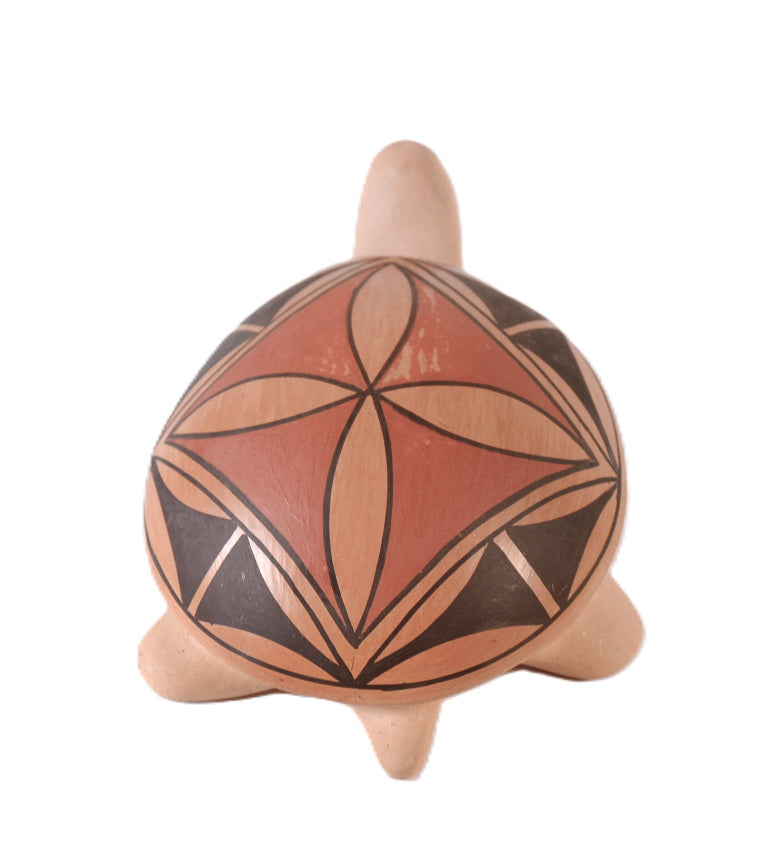 Hopi Pueblo Pottery Turtle By R. Ami