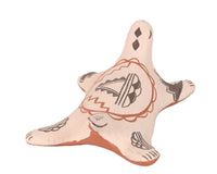 Cochiti Pueblo Pottery Turtle By Snowflake Flower