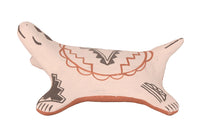 Cochiti Pueblo Pottery Turtle By Snowflake Flower