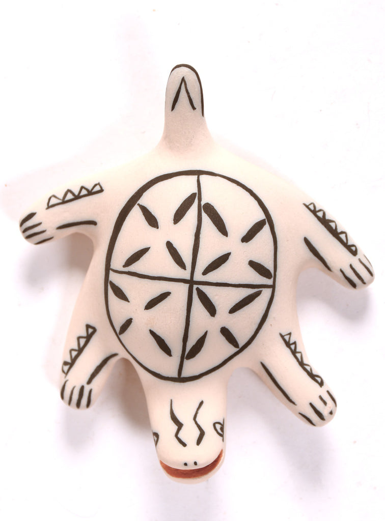Jemez Pueblo Ceramic Turtle Pottery By Antonita Lucero