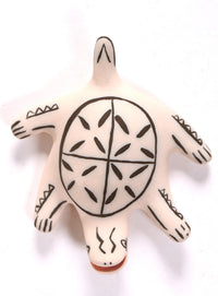 Jemez Pueblo Ceramic Turtle Pottery By Antonita Lucero