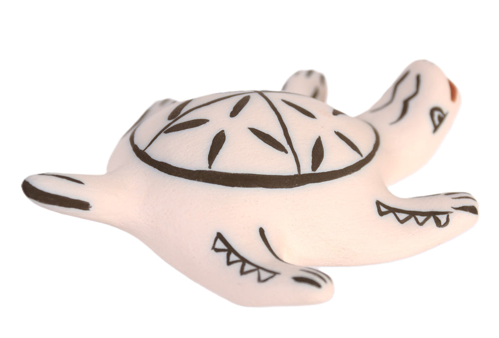 Jemez Pueblo Ceramic Turtle Pottery By Antonita Lucero