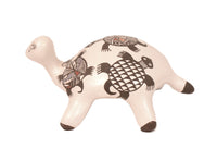 Acoma Pueblo Ceramic Pottery Turtle By BJ Cerno