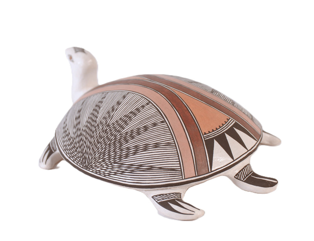 Acoma Pueblo Pottery Turtle By Maria Lilly "Hayete"
