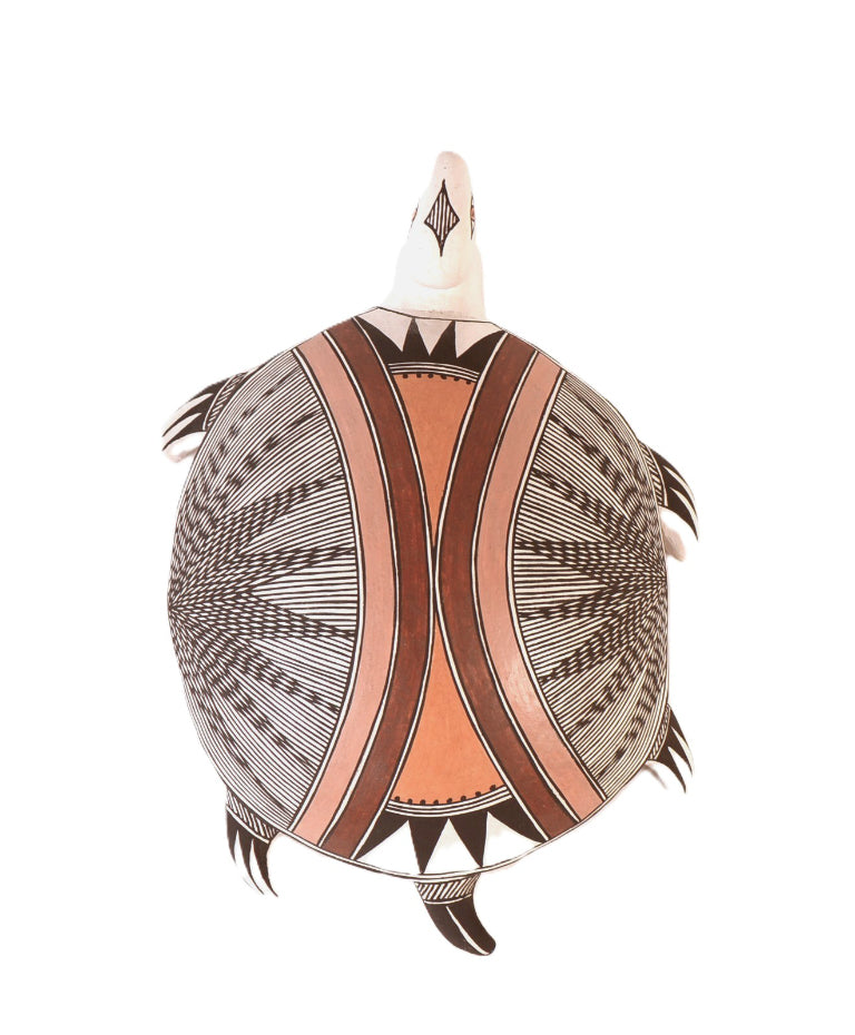 Acoma Pueblo Pottery Turtle By Maria Lilly "Hayete"