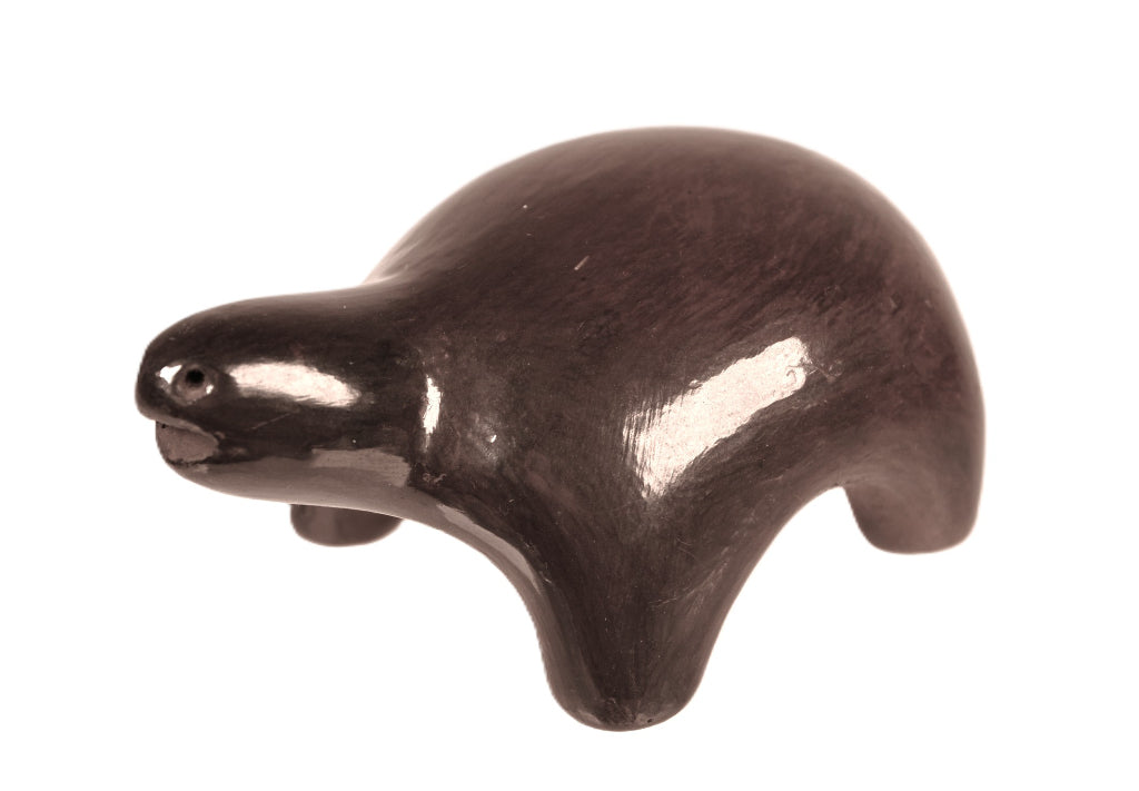 Isleta Pueblo Ceramic Turtle By Andreita