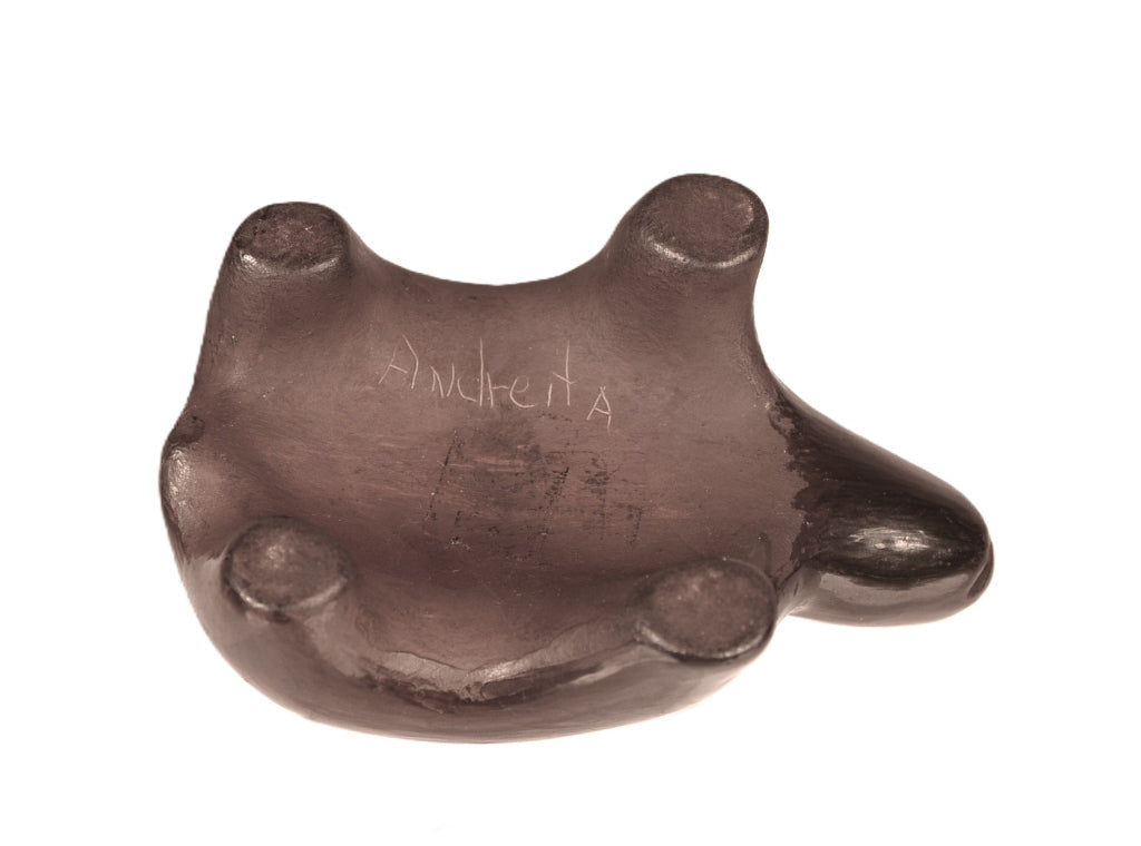 Isleta Pueblo Ceramic Turtle By Andreita