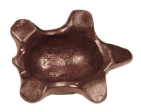 Navajo Ceramic Turtle with 1 Turquoise By Fernandez Benally