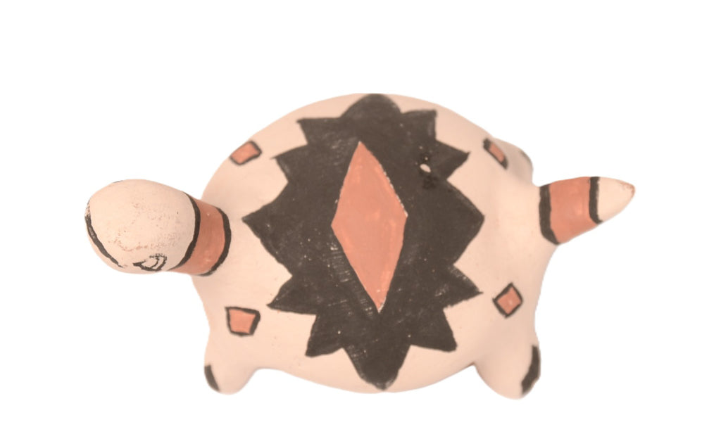 Jemez Pueblo Ceramic Pottery Turtle By Antonita Lucero