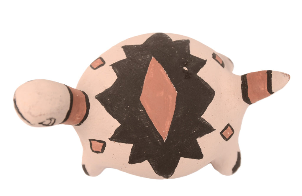 Jemez Pueblo Ceramic Pottery Turtle By Antonita Lucero