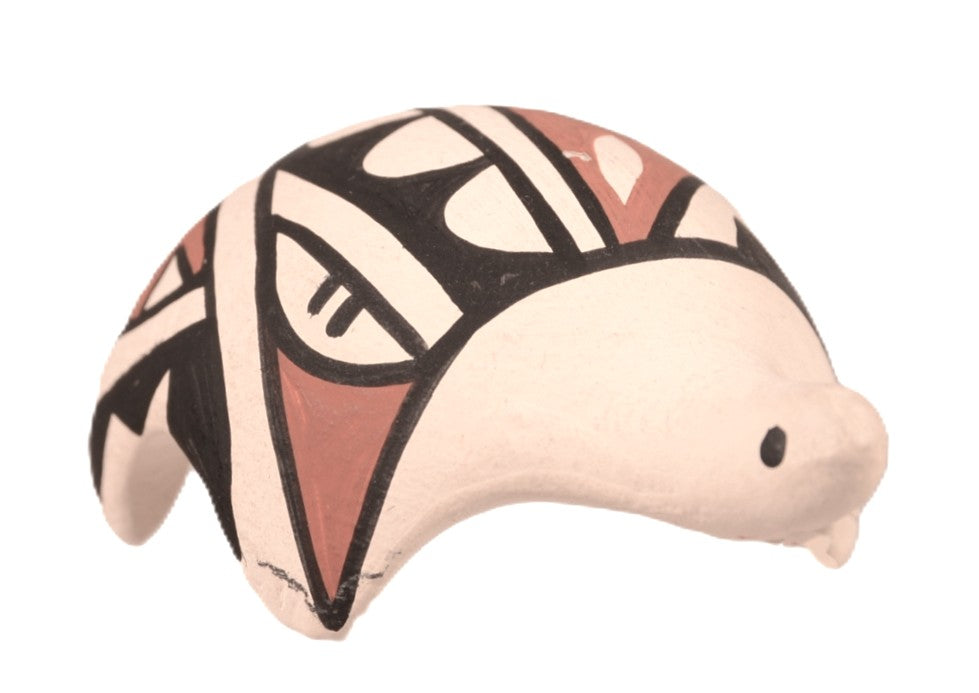 Jemez Pueblo Ceramic Turtle By R. Chavez