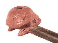 Mexico Turtle Pipe Pottery