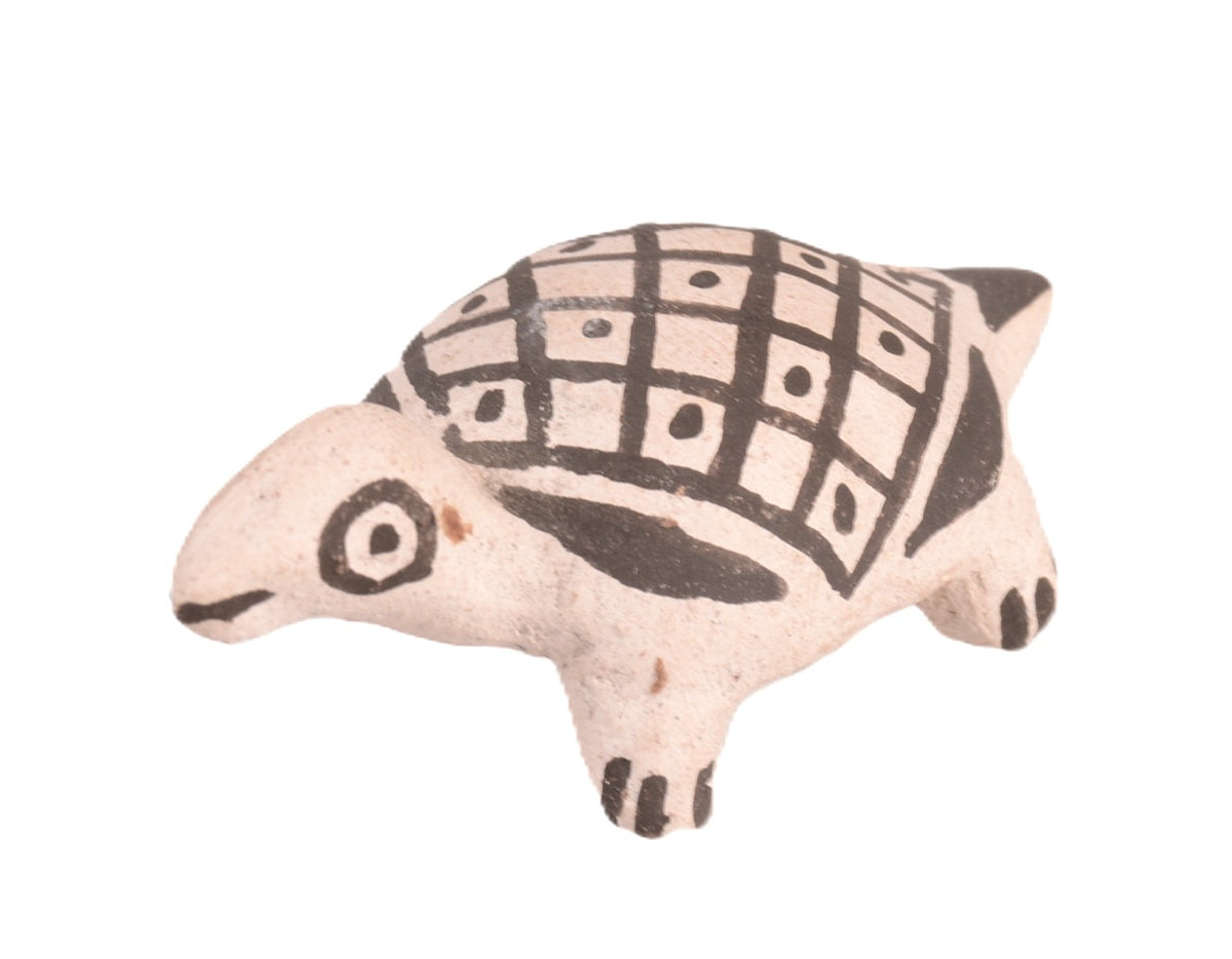 Pueblo and Mixed Pottery Group - Turtles Pottery Set of 6 - Judy Shields -