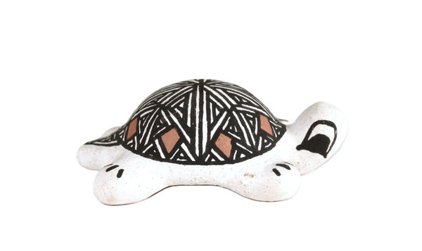 Acoma Pueblo Turtle Pottery By Judy Ortiz
