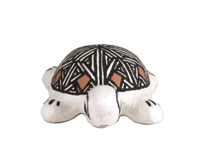 Acoma Pueblo Turtle Pottery By Judy Ortiz