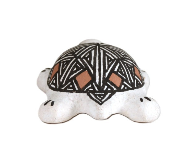 Acoma Pueblo Turtle Pottery By Judy Ortiz