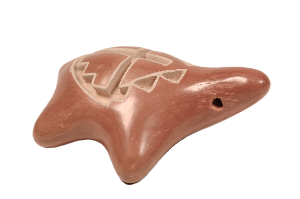 Santa Clara Pueblo Ceramic Pottery Turtle By Marie Suazo