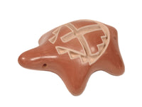 Santa Clara Pueblo Ceramic Pottery Turtle By Marie Suazo