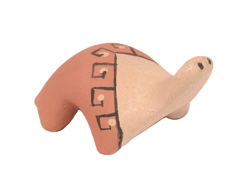 Jemez Pueblo Ceramic Pottery Turtle By Toni Povis Naras