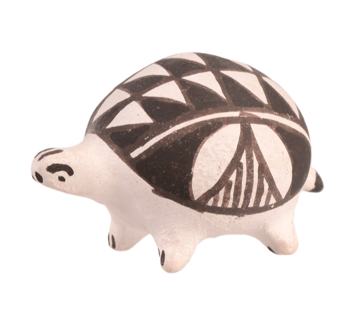 Pueblo and Mixed Pottery Group - Turtles Pottery Set of 6 - Judy Shields -