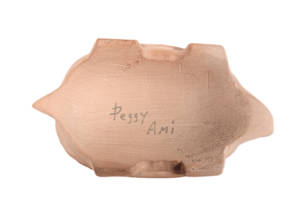 Hopi Pueblo Ceramic Pottery Turtle By Peggy Ami