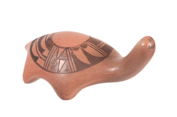 Hopi Pueblo Ceramic Turtle By Karen Abeita