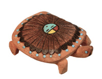 Zuni Pueblo Wood Turtle Fetish By R.Q.