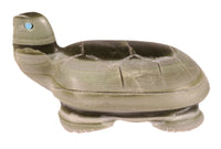Zuni Pueblo Green Turtle Fetish