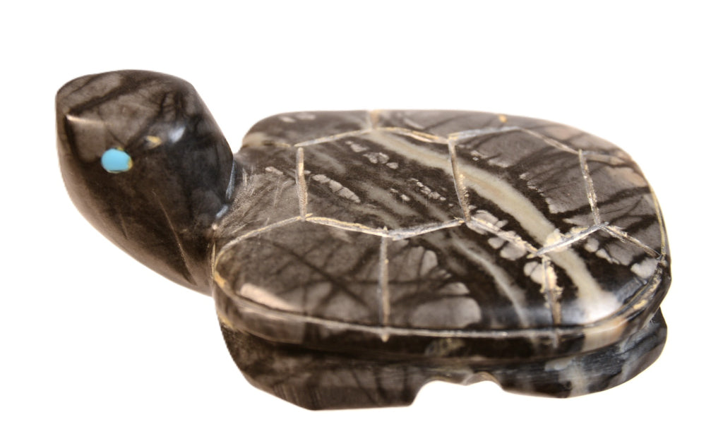 Zuni Pueblo Black Turtle