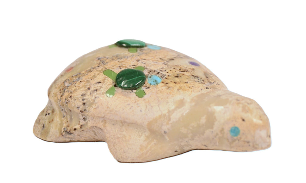 Zuni Pueblo Turtle Fetish By JQ